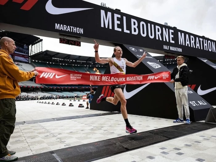 Preparing for Nike Melbourne marathon